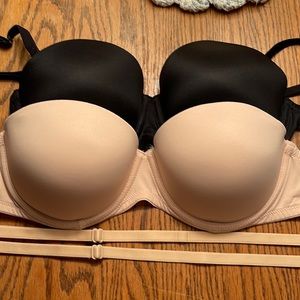 Strapless bras